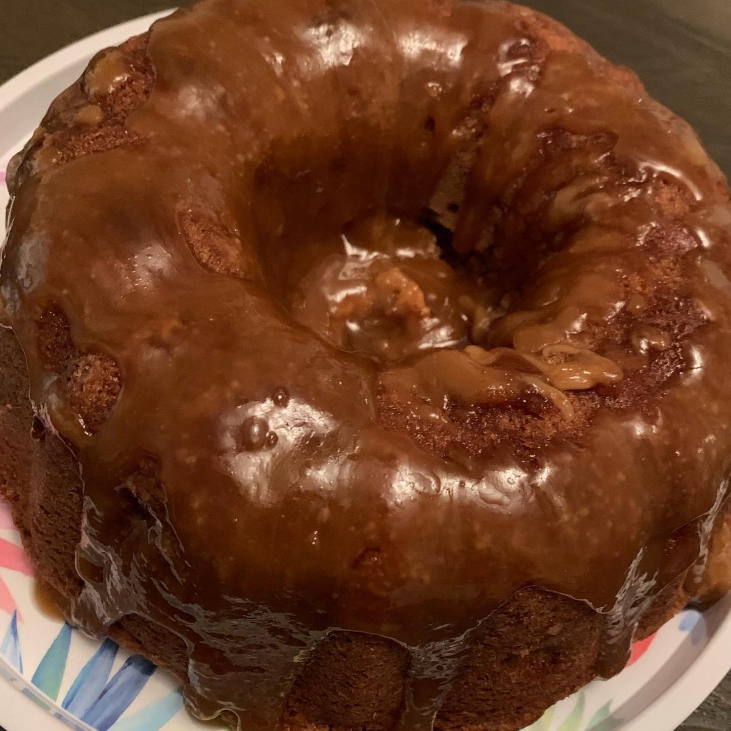 Apple Bunt Cake whole